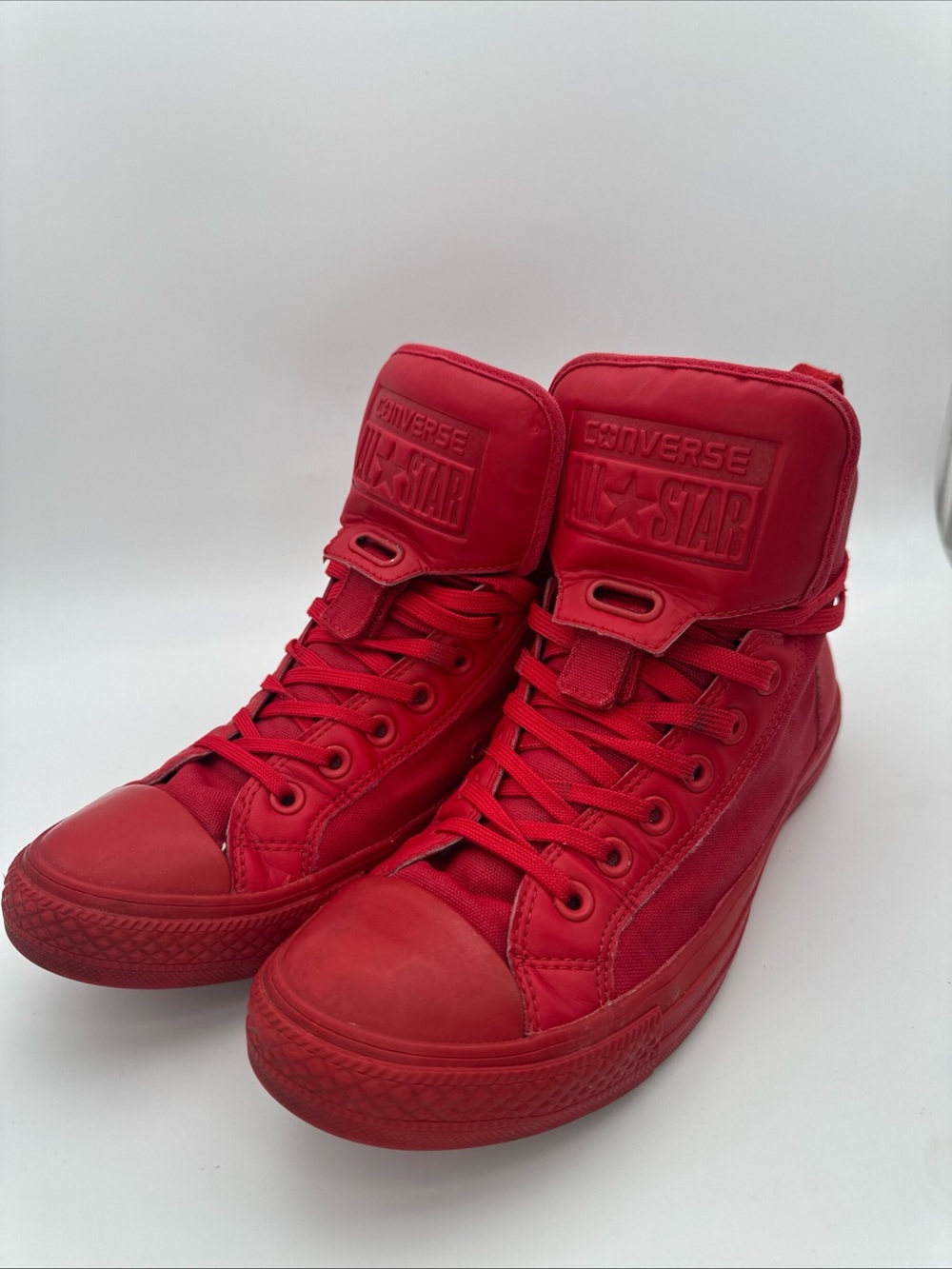 Converse Chuck Taylor Guard High Top Red Sneakers 9.5 Men’s/11.5 Women’s